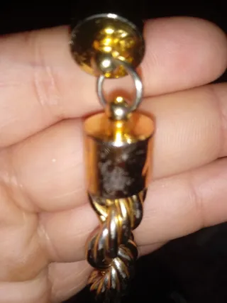 Collar dorado estilo cadena