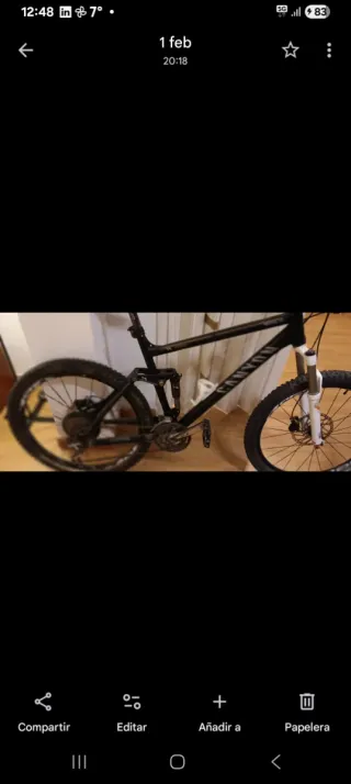 Bicicleta de Montaña Canyon