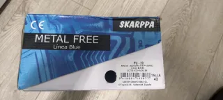 Zapatos de seguridad SKARPA azul/gris