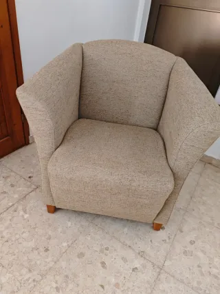 Butaca o Sillón individual tela