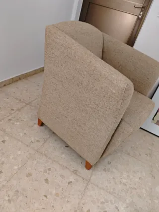 Butaca o Sillón individual tela