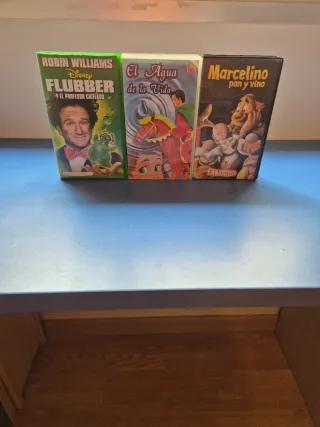Lote 5 Películas VHS Infantiles Disney