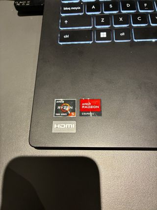 Portátil Gamer MSI Ryzen Radeon HDMI