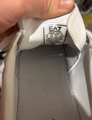 Scarpe Emporio Armani bianche taglia 44