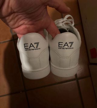 Scarpe Emporio Armani bianche taglia 44