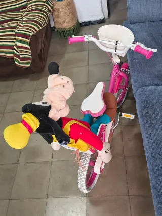 2 Bicicletas Infantiles Rosas