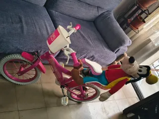 2 Bicicletas Infantiles Rosas