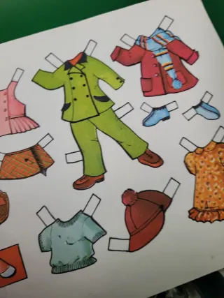 Muñeca Recortable Baby 1968