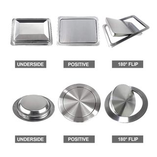 Tapa para cubo de basura para encimera de cocina,