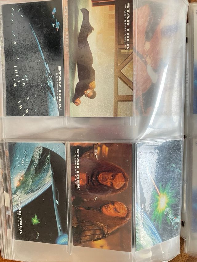 Star Trek Generations Trading Cards