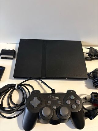 Playstation 2 Sony Nera Completa