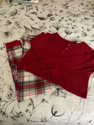 Pijama Mujer Primark Grinch y a cuadros