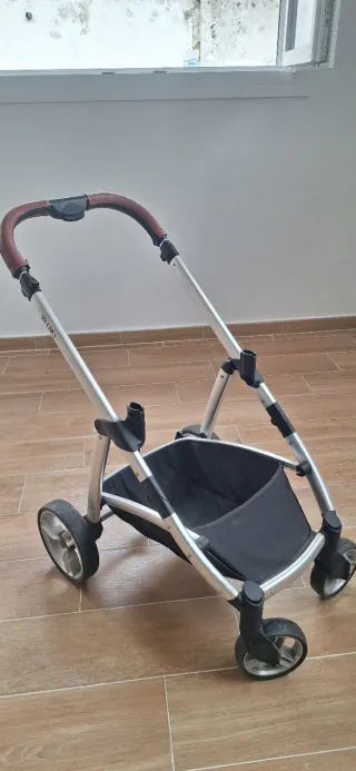 Carrito de bebé WIMI azul.