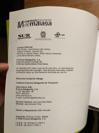 Cuentos populares de malaga
