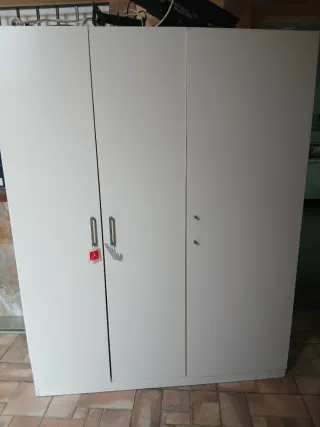 Ropero blanco 3 puertas
