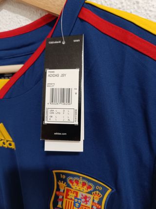 Camiseta Iniesta España Mundial 2010 Talla L