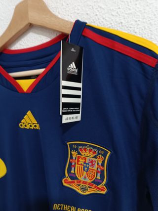 Camiseta Iniesta España Mundial 2010 Talla L