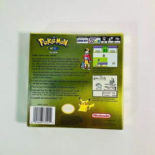 Pokemon Oro Gold Game Boy Color Nintendo USA 🇺🇸