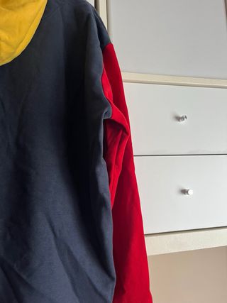 Felpa Karl Kani color block