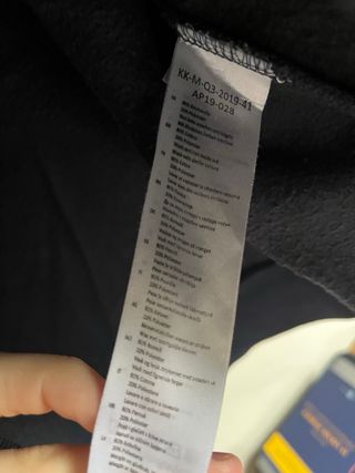 Felpa Karl Kani color block