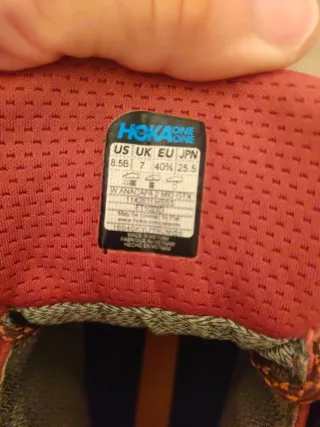 Bota Hoka Megagrip Naranja Beige