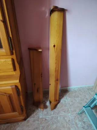 Mueble de madera de pino 9 piezas