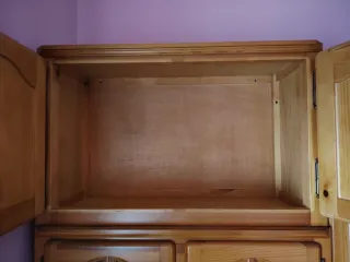 Mueble de madera de pino 9 piezas