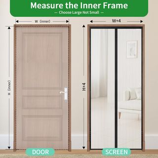 Mosquitera Magnetica para Puerta 60x200cm | Instal