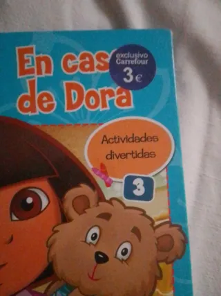 Regalo dora exploradora por comprar libro de Teo