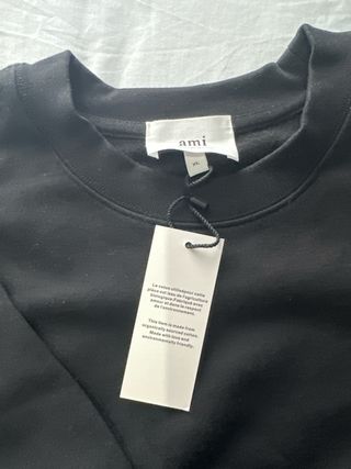 Sudadera AMI Alexandre Mattiussi XL Negra