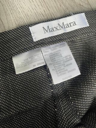 Pantaloni lana vergine Max Mara grigi