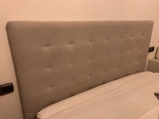 Cabecero Kenay home gris perla