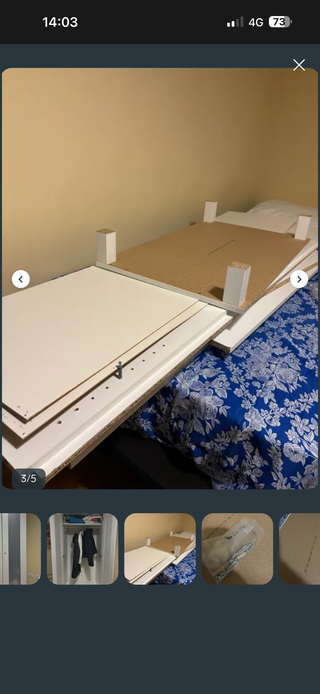 Armario IKEA ANEBODA Blanco - incluye envío