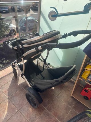 Carrito doble hermanos Hauck