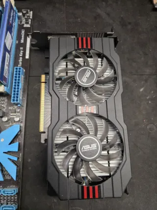 Lote Placa Base ASUS P7H55/USB3 +Tarjeta Gráfica