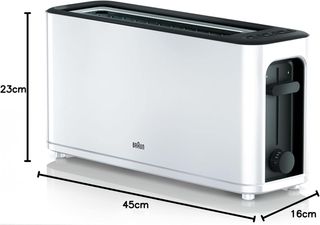 - Braun Hogar Tostador PurEase HT3100WH - Tostad