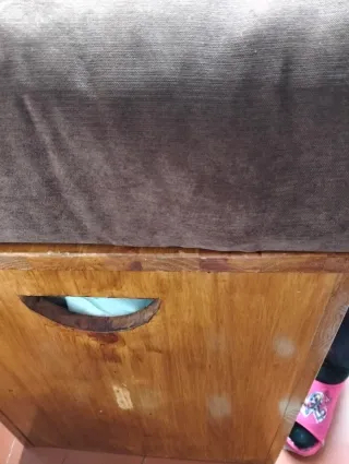 Baúl de madera para restaurar