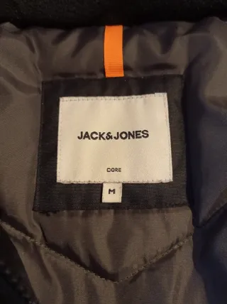 Chaqueta Parka Jack & Jones Negra Talla M