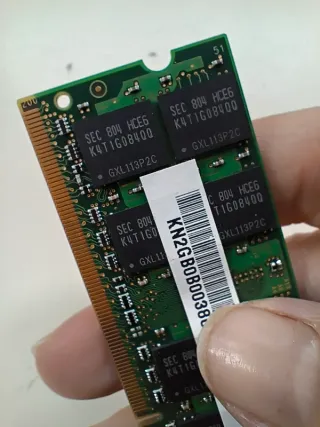 Memoria RAM Samsung 2GB ddr2 so-DIMM PC2-5300S 667