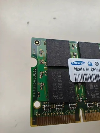 Memoria RAM Samsung 2GB ddr2 so-DIMM PC2-5300S 667