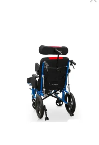 Silla de ruedas neurológica roja Como nuevo