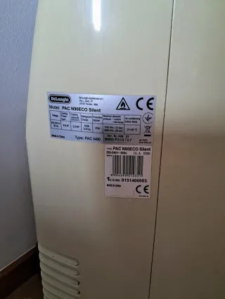 Aire acondicionado portátil Pinguino De'Longhi