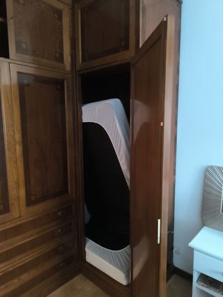 Armario ropero esquinero L De LUJO Antiguo LuisXIV