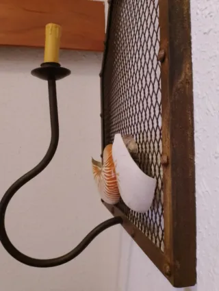 Aplique Forja Pared Nautilus