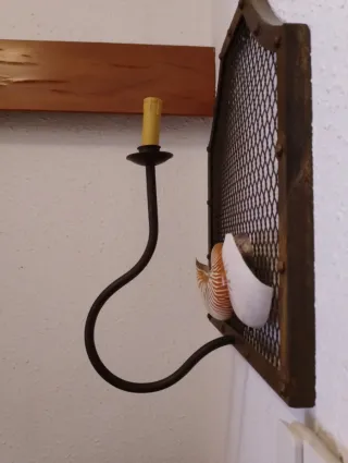 Aplique Forja Pared Nautilus