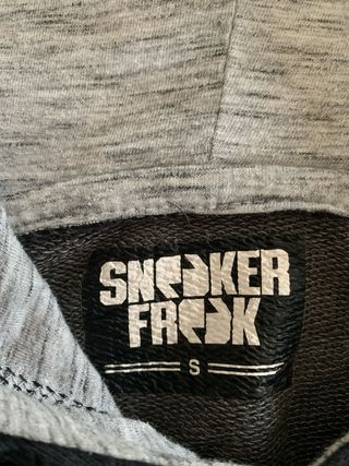 Felpa ragazzo/uomo Sneaker Freak tg S cin cappucci