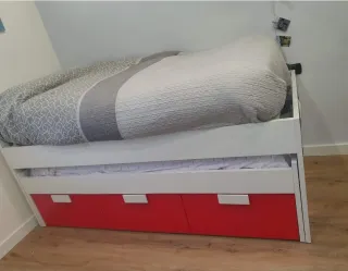 Cama nido con cajones