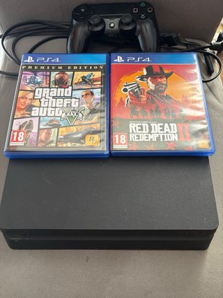 PS4 + Mando + Juegos