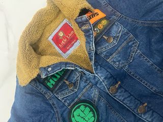 Chaqueta vaquera infantil Avengers Hulk