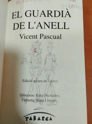 EL GUARDIÀ DE L'ANELL (juvenil)